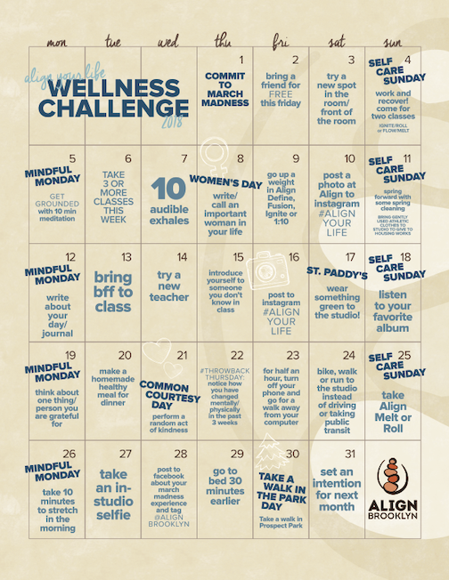 Challenge Calendar