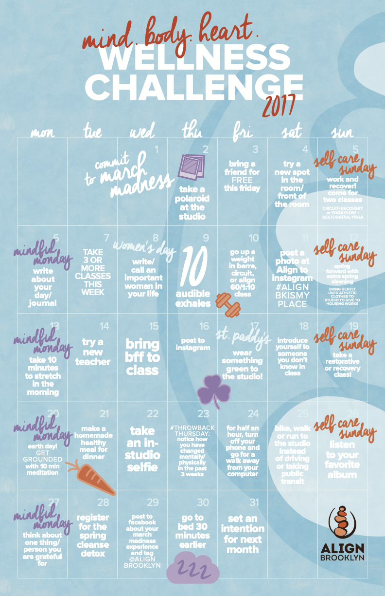 Challenge Calendar 2