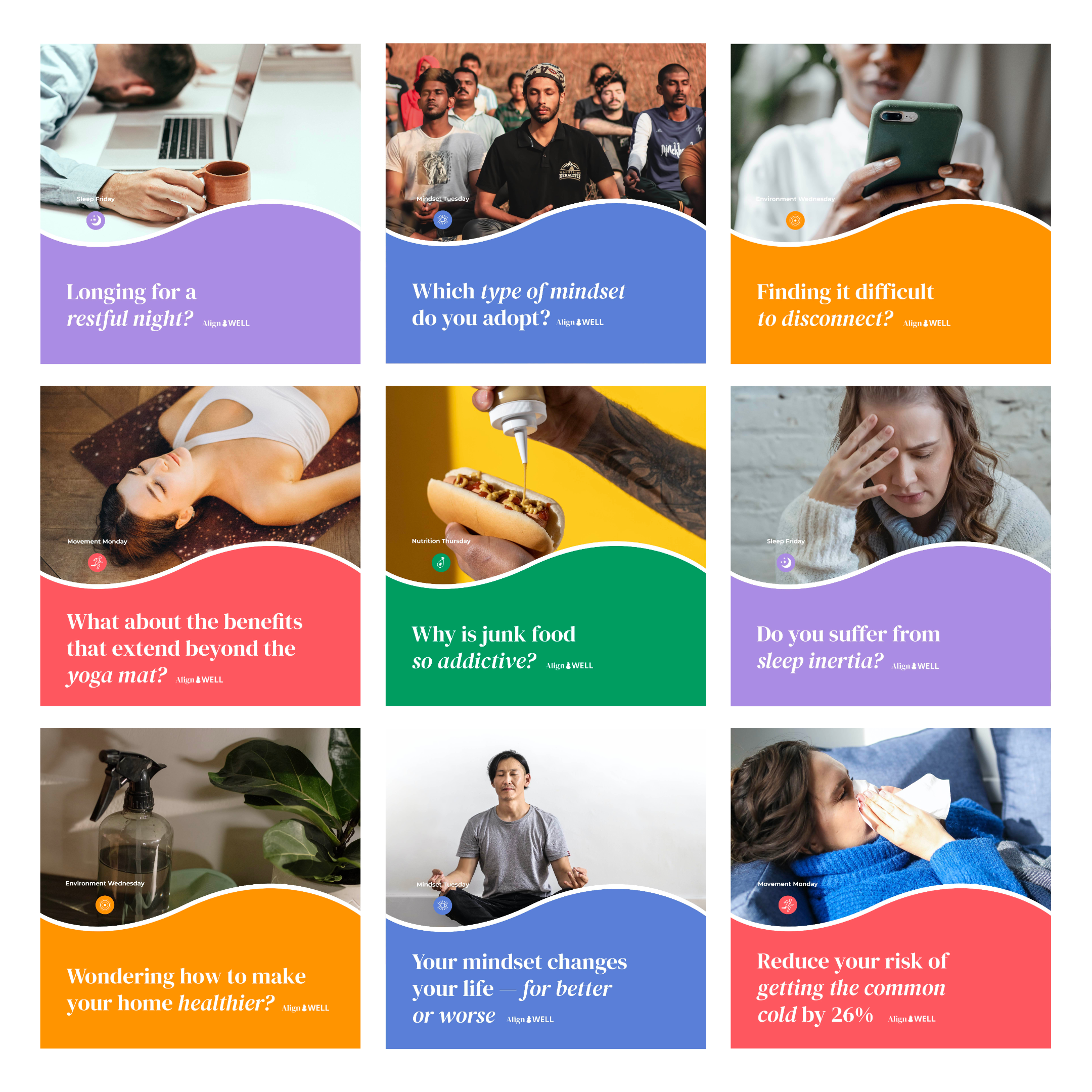Align social media samples