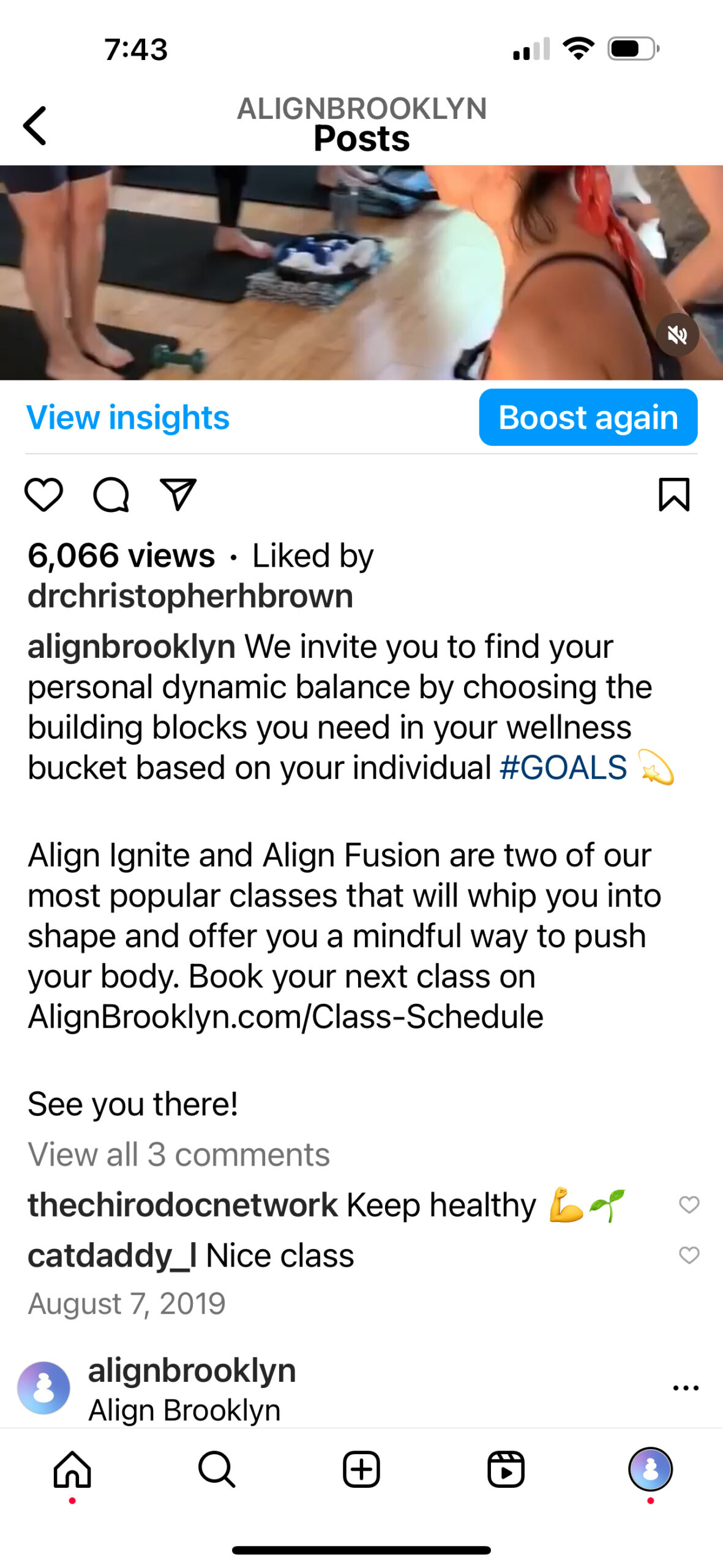 Social media sample