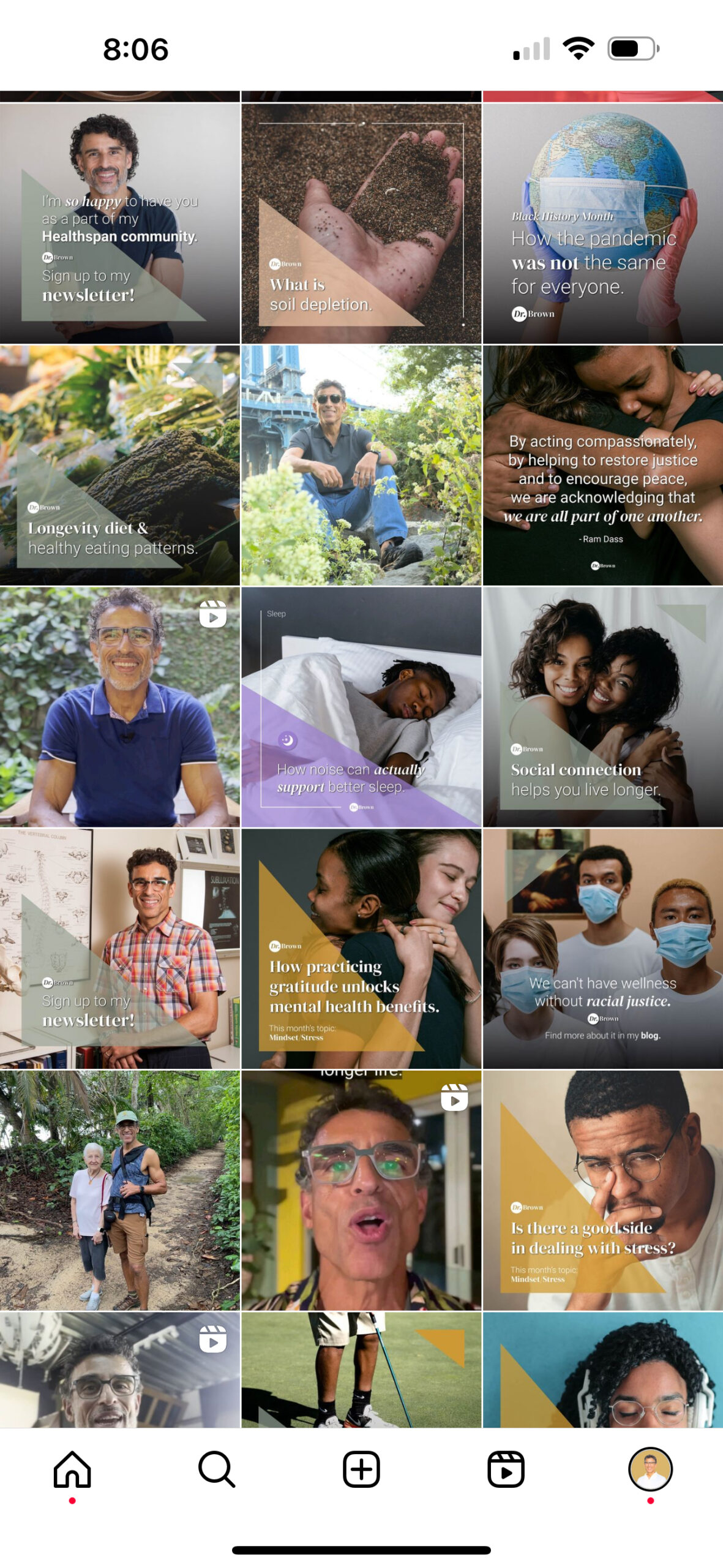 Social media sample