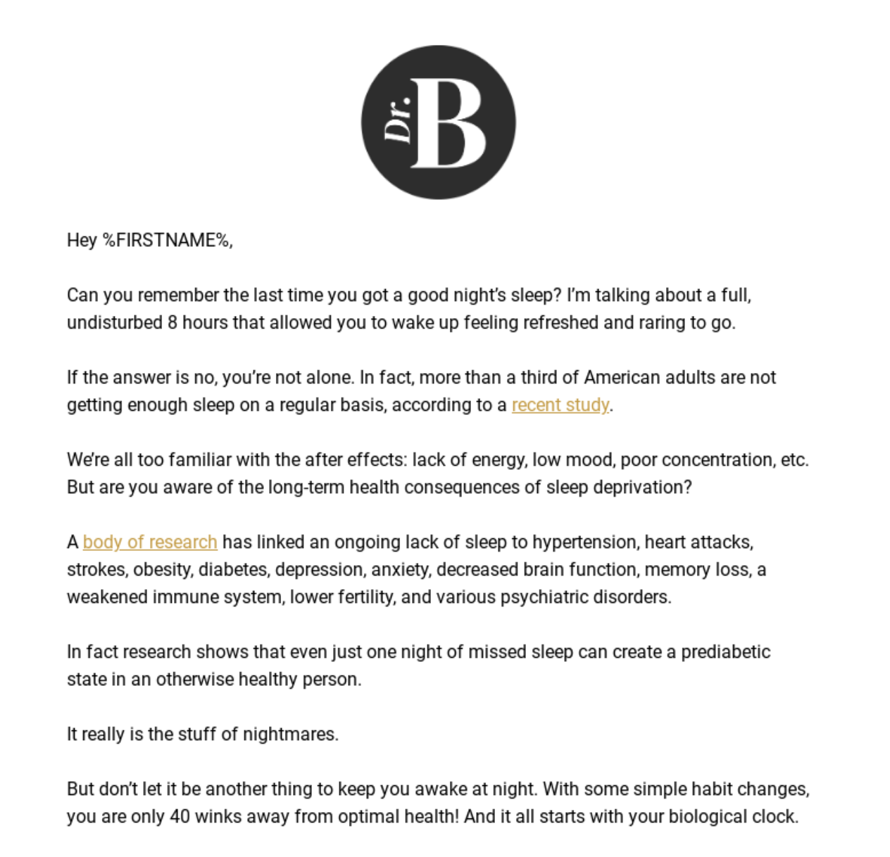 Weekly Newsletter