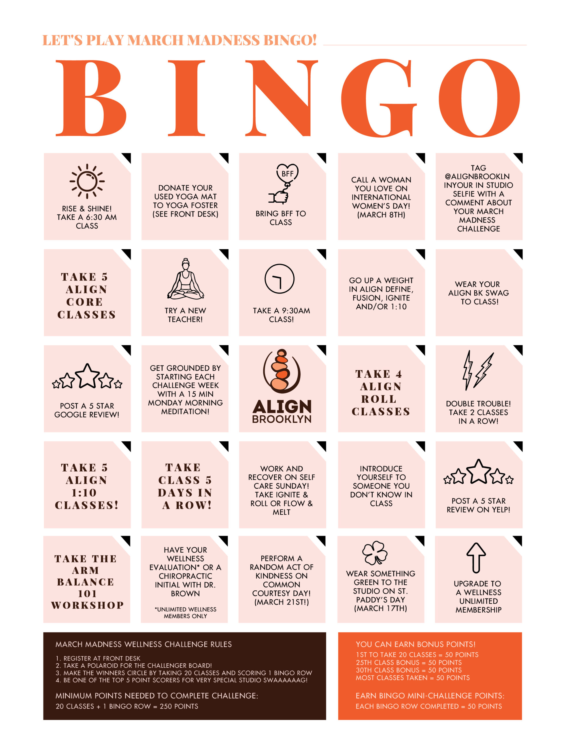 Bingo Challenge